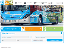 Tablet Screenshot of goevb.de